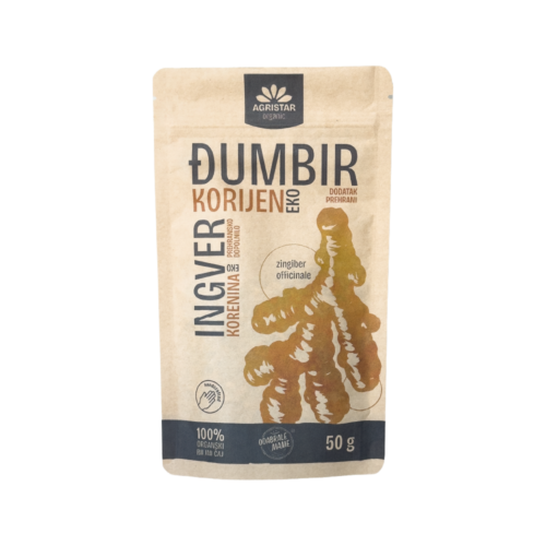 Organic Đumbir korijen (Zingiber officinale)