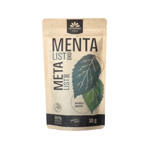 Organic Menta list (Mentha x piperita)