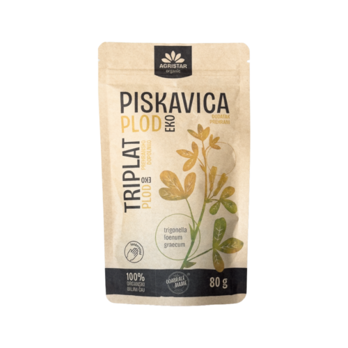 Organic Piskavica plod (Trigonella foenum graecum)
